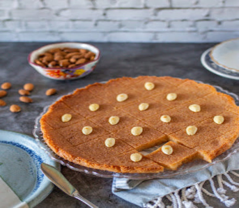 Basbousa(Semolina Cake)