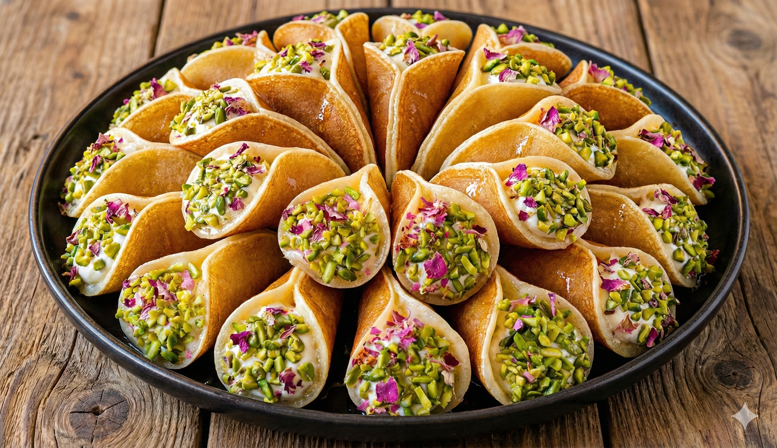 Qatayef Delights (Soft stuffed Pancake Bites)