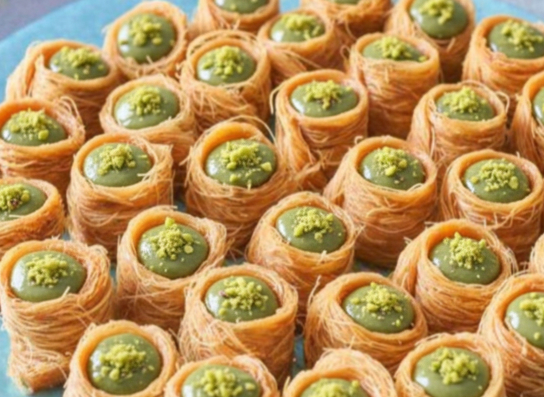 Kunafa Rings (10 pieces) كنافة أساور
