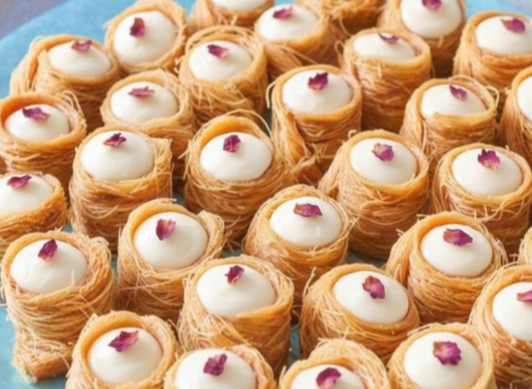 Kunafa Rings (10 pieces) كنافة أساور