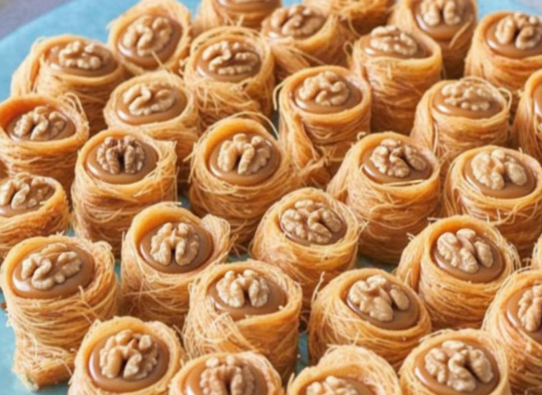 Kunafa Rings (10 pieces) كنافة أساور