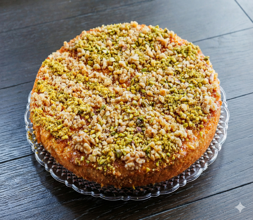 Rawany (Honey-Soaked Cake)