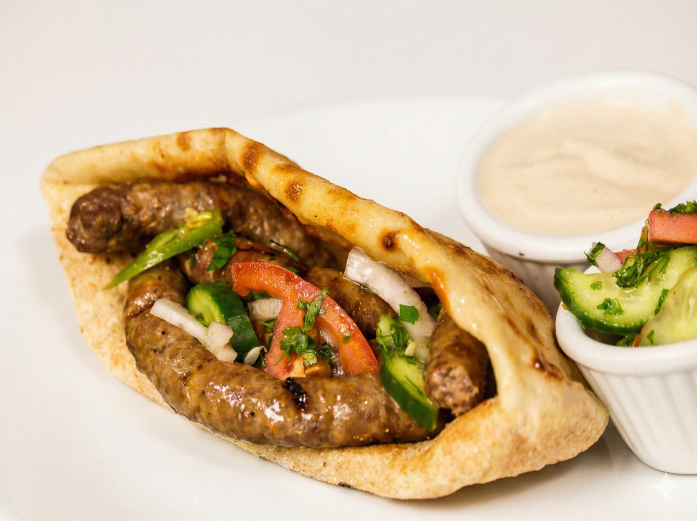 Sausage and Hawawshi- Single