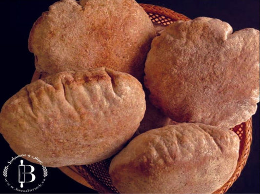 عيش أسمر ناشف (٥ أرغفة)