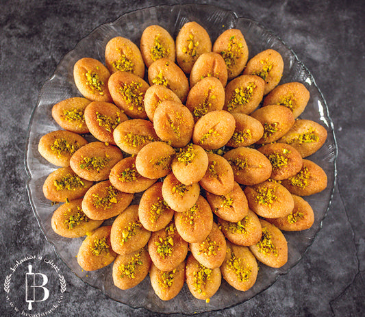 Semolina Cookies (رموش الست)