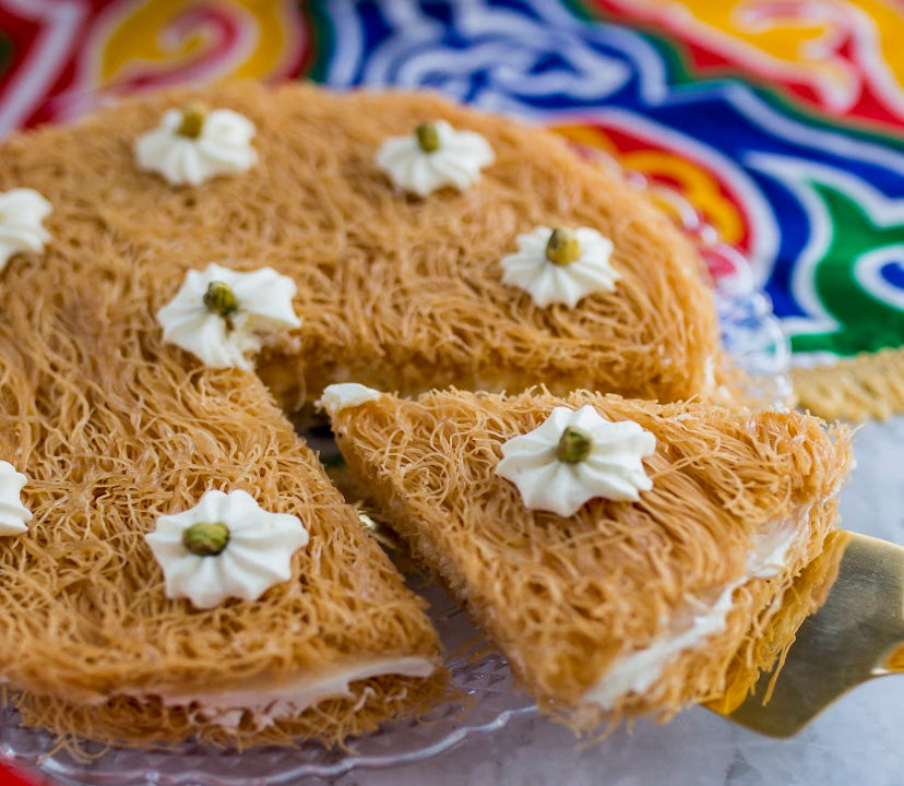Kunafa Uthmaniyah w Cream